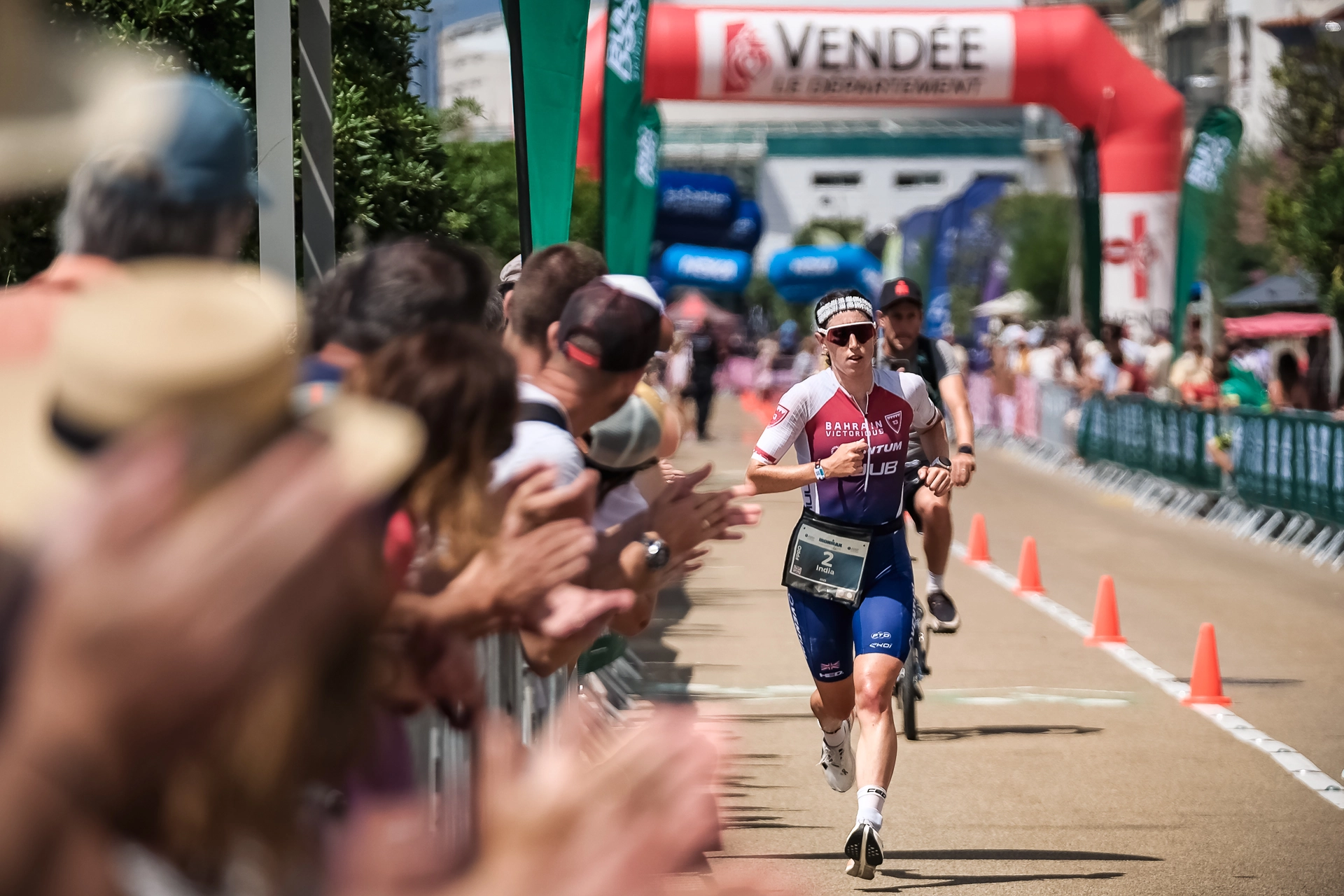 Fotografía Triathlon Ironman Les Sables D'Olonne Vandée Francia Running wishanfg
